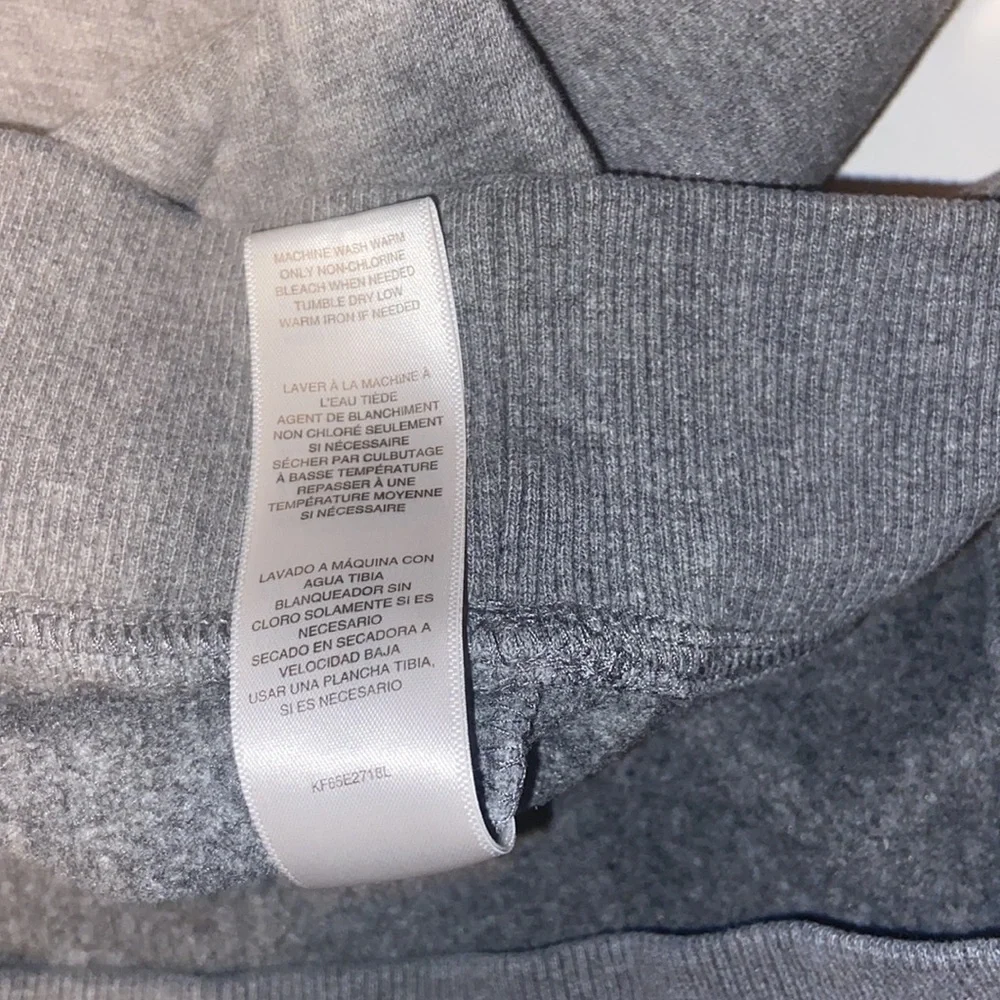 Michael Kors gray hooded sweatshirt size M